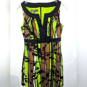 Donna Ricco Citrus V Neck 8P